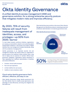 - Solution Brief Okta Identity Governance 1